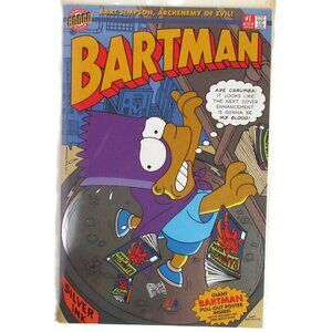 Bartman, the Simpsons, Comic, TV show, Cartoon, Vintage, Issue 1